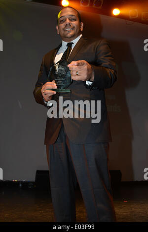 London England, 30. April 14: Yan Collazo, Gewinner des Konzerts von internationalen Künstler des Jahres LUKAS 2014) im Koko in London. Bildnachweis: Siehe Li/Alamy Live News Stockfoto