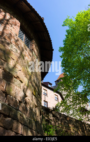 Burg Berwartstein bei Erlenbach Pfälzer Wald Deutschland Stockfoto