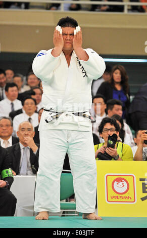 Nippon Budokan, Tokio, Japan. 29. April 2014. Daiki Kamikawa, 29. April 2014 - Judo: 2014 All Japan Judo Championships im Nippon Budokan, Tokio, Japan. © AFLO/Alamy Live-Nachrichten Stockfoto