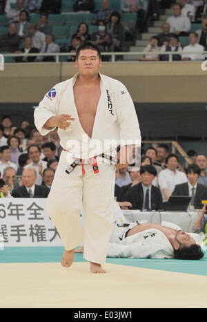 Nippon Budokan, Tokio, Japan. 29. April 2014. Daiki Kamikawa, 29. April 2014 - Judo: 2014 All Japan Judo Championships im Nippon Budokan, Tokio, Japan. © AFLO/Alamy Live-Nachrichten Stockfoto