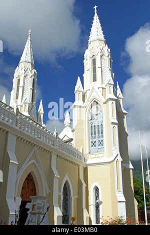 Wallfahrt Kirche Santuario De La Virgen, El Valle del Espirito Santo, Isla Margarita, Venezuela Stockfoto