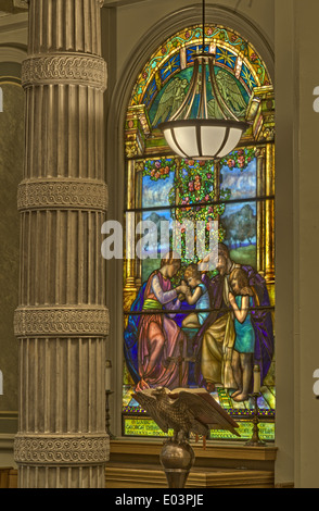 Landesinneren Congregational Church, Providence, Rhode Island. USA Stockfoto