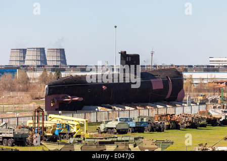 Alten sowjetischen Diesel-u-Boot B-307 (Tango-Klasse) Stockfoto