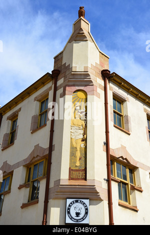 Jugendstil Café Riche, Kirchplatz, Pretoria, Provinz Gauteng, Südafrika Stockfoto