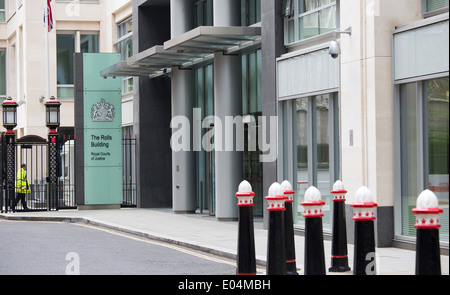 Rollen-Gebäude High Court Königliche Gerichtshöfe Stockfoto