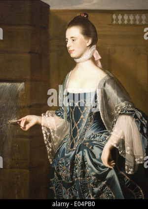 John Singleton Copley Mrs Daniel Sargent (Mary Turner Sargent) Stockfoto