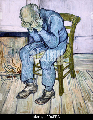 Vincent Van Gogh Greis in Trauer Stockfoto