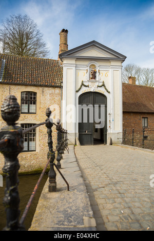 Das Begijnhof in Brügge, Brügge, Belgien Stockfoto