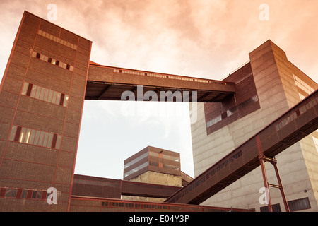 Kokerei Zeche Zollverein, ein UNESCO-Weltkulturerbe in Essen, Deutschland Stockfoto