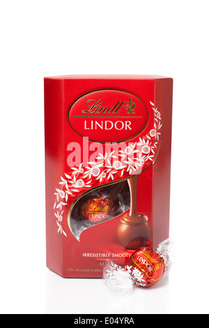 Lindt Lindor illustrative redaktionelle Produkt erschossen Stockfoto