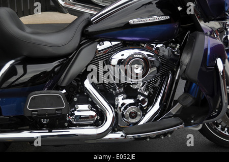 2010 FLHTK Electra Glide Ultra Limited schwarz T672180 Stockfoto