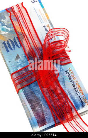 . Banknote Banknoten Franken Geld Geldschein Geldscheine fest Schweiz Schweizer Franken Wirtschaft Währung Schweizer Banknote Banknoten Stockfoto