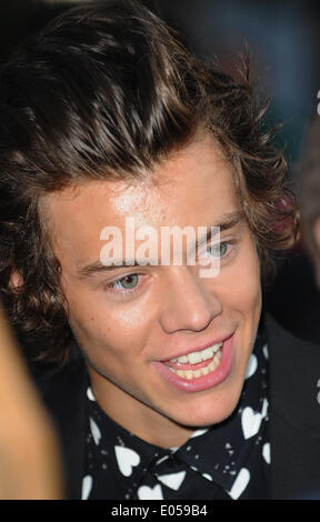 London, UK, UK. 20. August 2013. Harry Styles besucht die Weltpremiere von "One Direction: This Is Us an Empire Leicester Square. © Ferdaus Shamim/ZUMA Wire/ZUMAPRESS.com/Alamy Live-Nachrichten Stockfoto