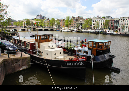 Amsterdam in den Niederlanden, Amsterdam in Den Niederlanden Stockfoto