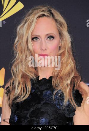 New York, NY, USA. 2. Mai 2014. Kim Raver im Ankunftsbereich für 24: Weltpremiere LIVE einen anderen Tag, The Intrepid am Pier 86, New York, NY 2. Mai 2014. Bildnachweis: Gregorio T. Binuya/Everett Collection/Alamy Live-Nachrichten Stockfoto