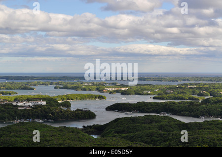 Vor Bay, Shima Halbinsel, Mie Präfektur, Japan. Stockfoto