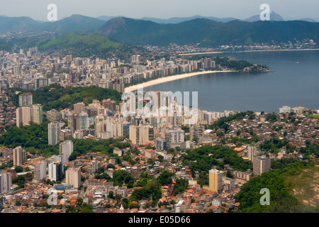 Luftaufnahme von Rio De Janeiro, Brasilien Stockfoto