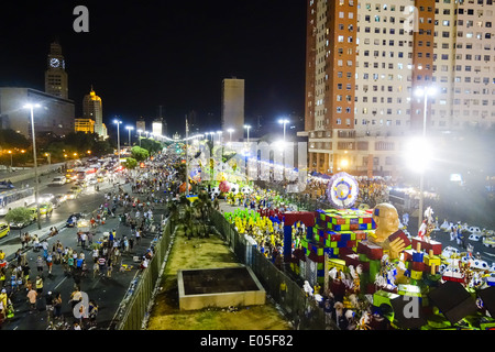 Rio De Janeiro, Karneval, Villenviertel, Brasilien Stockfoto