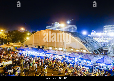 Rio De Janeiro, Karneval, Villenviertel, Brasilien Stockfoto