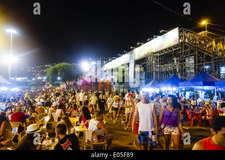 Rio De Janeiro, Karneval, Villenviertel, Brasilien Stockfoto