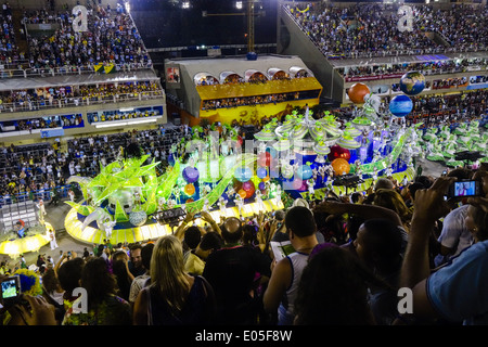 Rio De Janeiro, Karneval, Villenviertel, Brasilien Stockfoto