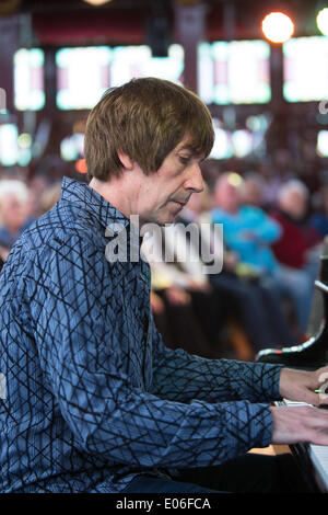 Herbies Jazz Frühstück in Brighton Fringe 2014 durchgeführt bei The Spiegel Tent Stockfoto