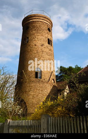 Wasserturm in Bad Saarow, Brandenburg, Deutschland Stockfoto