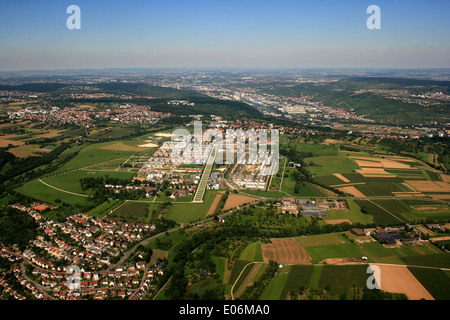 Luftaufnahme von Stuttgart - Deutschland Stockfoto