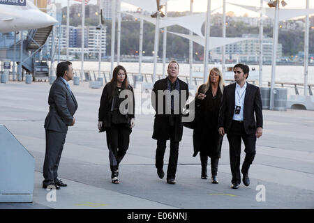 New York City. 2. Mai 2014. Kiefer Sutherland kümmert sich 24: Live Another Day "Weltpremiere auf Intrepid Sea auf 2. Mai 2014 in New York City. © Dpa/Alamy Live-Nachrichten Stockfoto