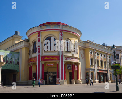 Madame Tussauds Wachsfigurenkabinett im Vergnügungspark Prater in Wien Österreich Stockfoto