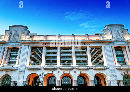 Europa, Frankreich, Alpes-Maritimes, schön. Das Palace Hotel 'Le Palais de la Mediterranee' Stockfoto