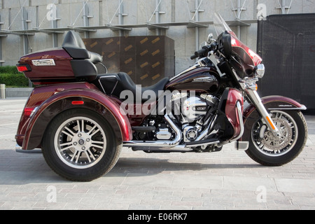 Kastanienbraun 2013 Harley Davidson Trike Tri Glide Ultra Custom Classic Stockfoto