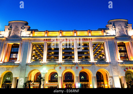 Europa, Frankreich, Alpes-Maritimes, schön. Das Palace Hotel 'Le Palais de la Mediterranee' Stockfoto