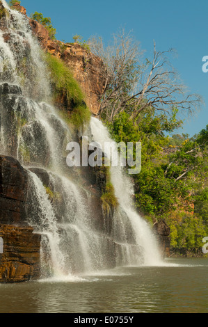 König-Kaskade, Prinz Regent River, Kimberley, Western Australia, Australien Stockfoto