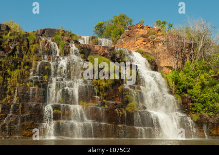 König-Kaskade, Prinz Regent River, Kimberley, Western Australia, Australien Stockfoto