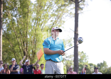 Charlotte, North Carolina, USA. 4. Mai 2014. J.b. HOLMES Sonntag während der Endrunde der Wells Fargo Championship im Quail Hollow Country Club in Charlotte, North Carolina. © Matt Roberts/ZUMAPRESS.com/Alamy Live-Nachrichten Stockfoto