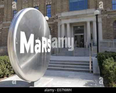 MaRS Discovery District ist ein Non-Profit-Unternehmen in Toronto im Jahr 2000 gegründet. Stockfoto