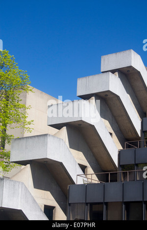 Institut für Erziehungswissenschaft-Universität von London Bloomsbury London England UK Brutalismus konkrete Stockfoto