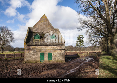 Glamis Taubenschlag auf Glamis Castle in Angus Scotland.Brit Stockfoto