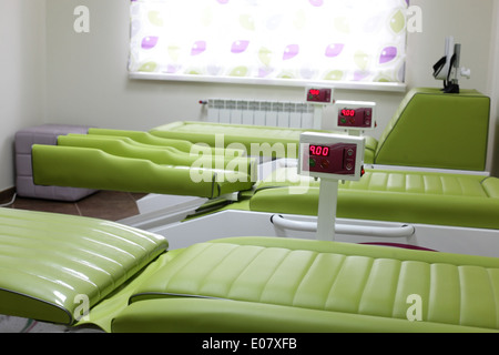 helle moderne und Luxus europäischen Spa-Zimmer Stockfoto