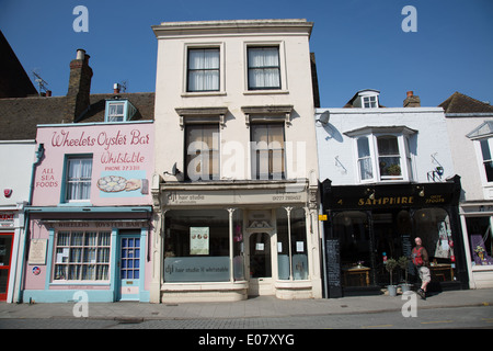 Wheelers Oyster Bar in das Seebad Whitstable in Kent Stockfoto