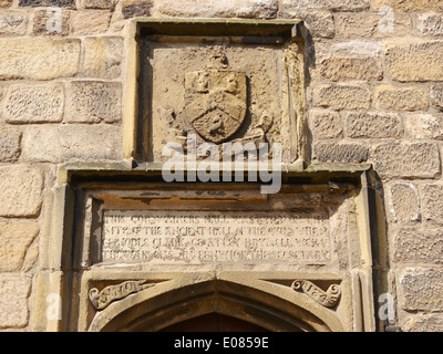 Architektonische Details von den historischen Blackfriar Klostergebäude in Newcastle Upon Tyne, England, UK Stockfoto