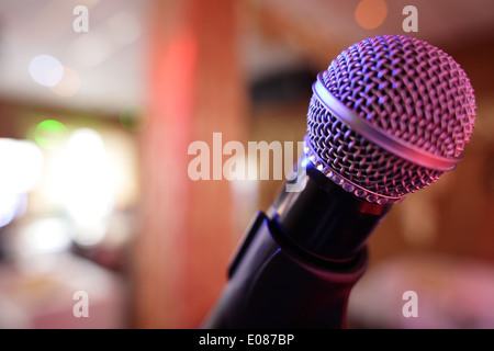 farbenfrohe Einrichtung hell und schön Night-Club Stockfoto