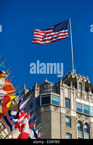 Top of the Mark, California Street, San Francisco. Stockfoto