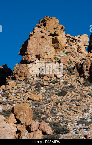 Felsformation, Parque Nacional del Teide, Spanien, Teneriffa - Rock-Formation, Parque Nacional del Teide, Teneriffa, Spanien Stockfoto