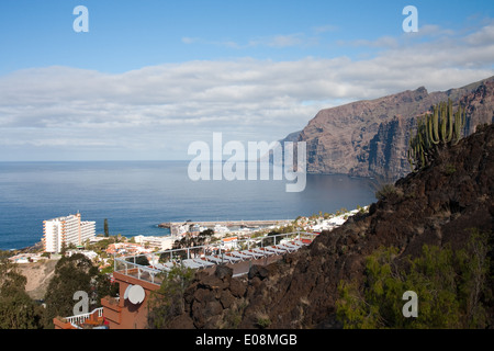 Acantilado de Los Gigantes, Teneriffa, Spanien Stockfoto