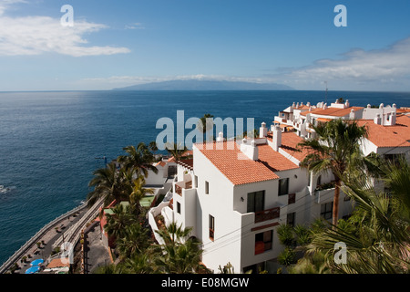 Meeresblick, Puerto de Santiago, Teneriffa, Spanien - Blick aufs Meer, Puerto de Santiago, Teneriffa, Spanien Stockfoto