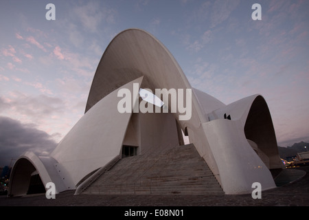 Auditorio de Tenerife in Santa Cruz De Tenerife, Teneriffa, Spanien Stockfoto