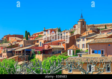 Dorf Roussillon, Provence, Frankreich Stockfoto