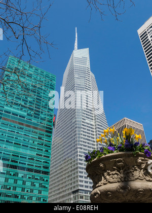 Bryant Park im Frühling, NYC, USA Stockfoto